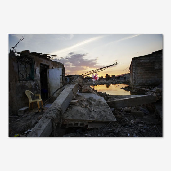 Haiti Flooding 4 - Den smadrede by. Foto Klaus Bo.